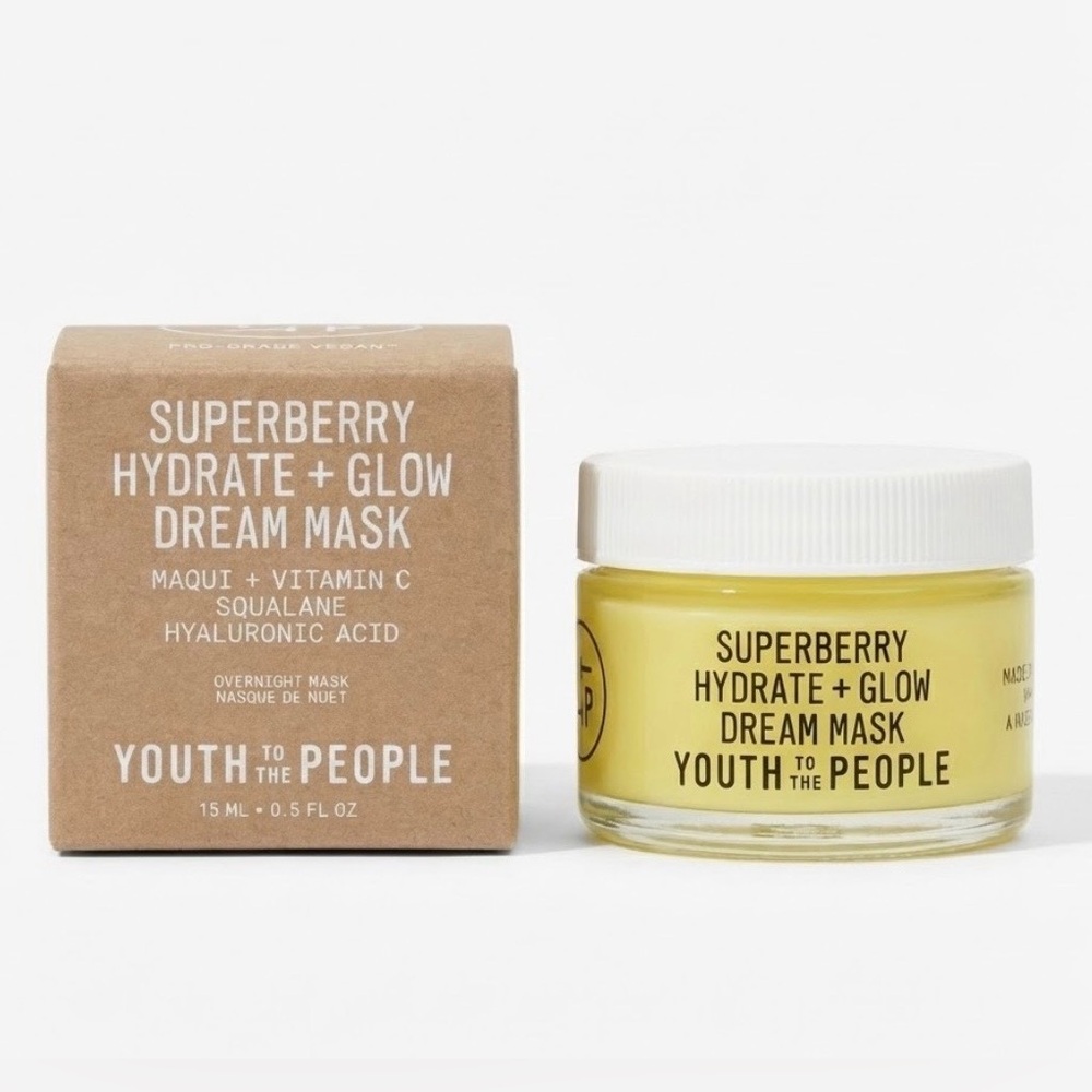 Youth To The People Superberry Hydrate + Glow Dream Mask (0.5oz) Mini